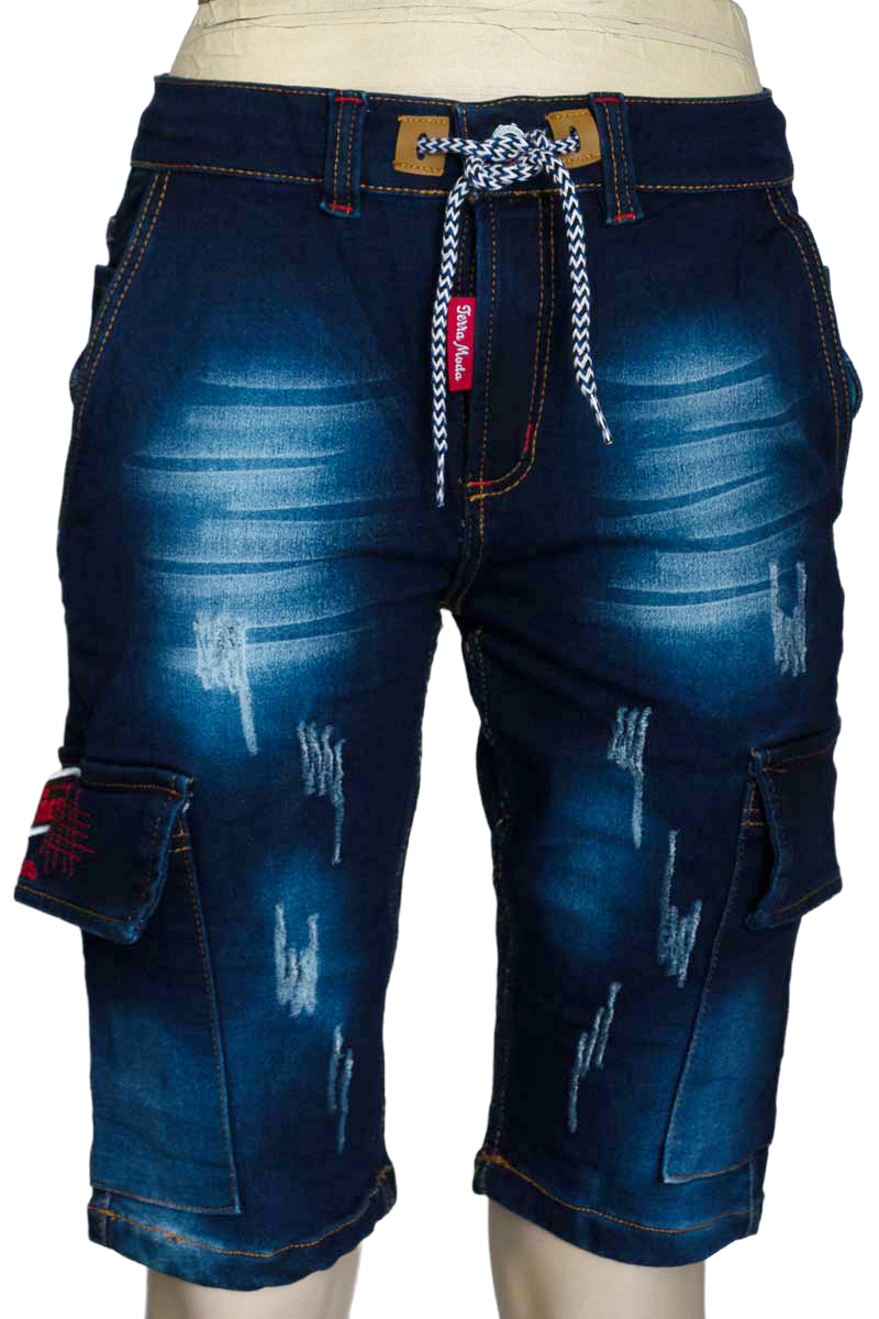 Bermuda - Pantaloneta color Azul - Closeando