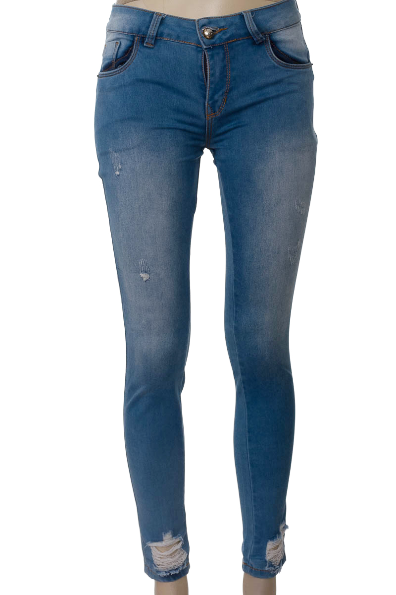 Pantalones color Azul - Now