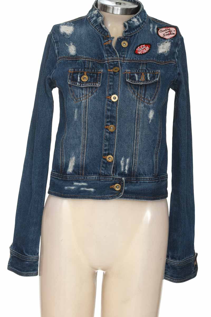 Chaqueta / Abrigo color Azul - People Concept