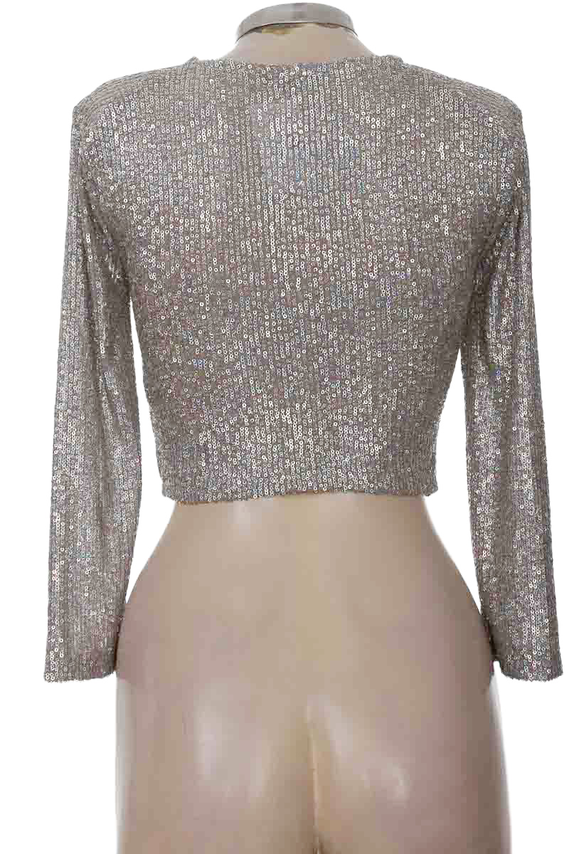 Blusa color Plateado - ELA