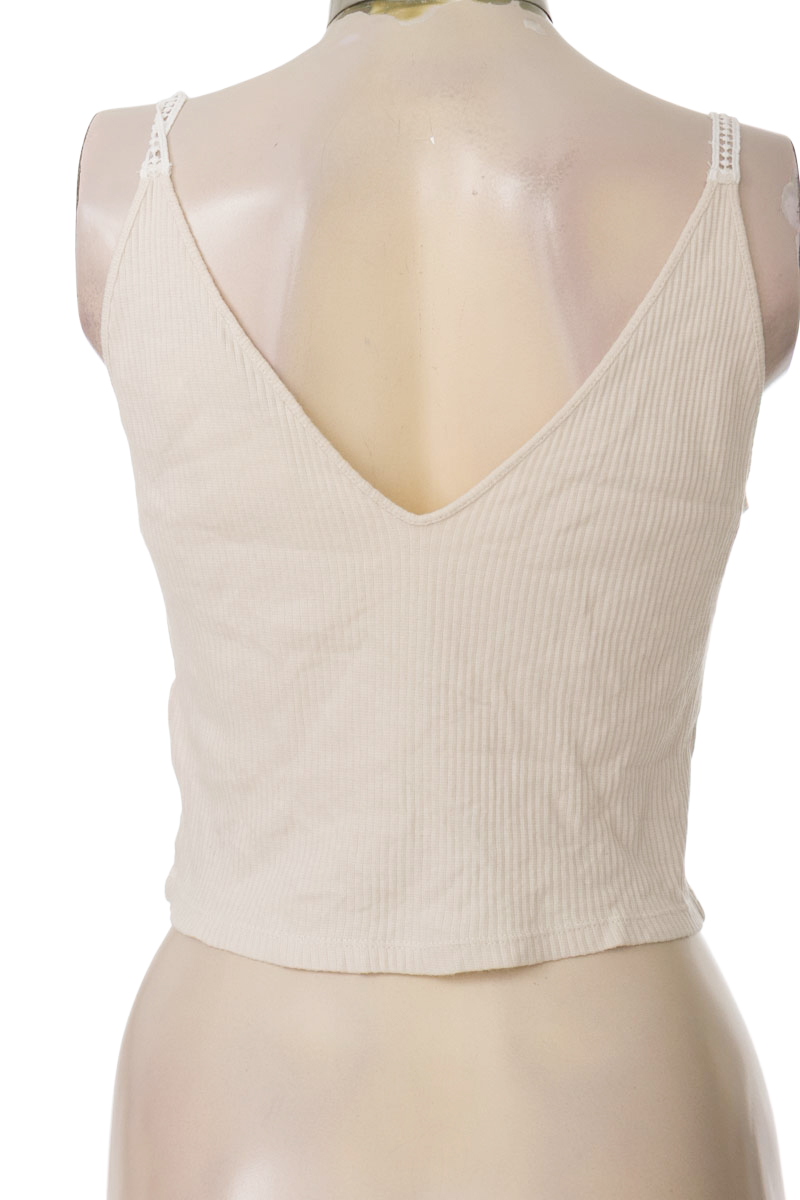 Top / Camiseta color Beige - Zara