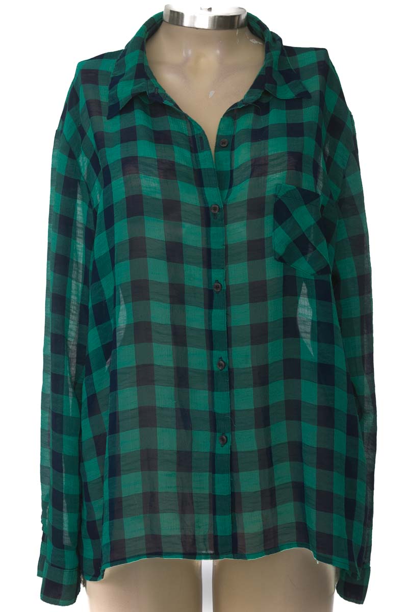 Blusa color Verde - Faded Glory