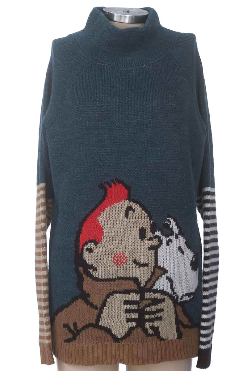 Sweater color Azul - Cefiro