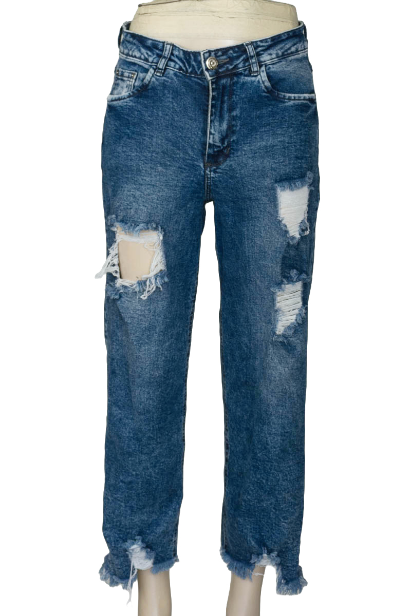 Pantalones color Azul - Menta