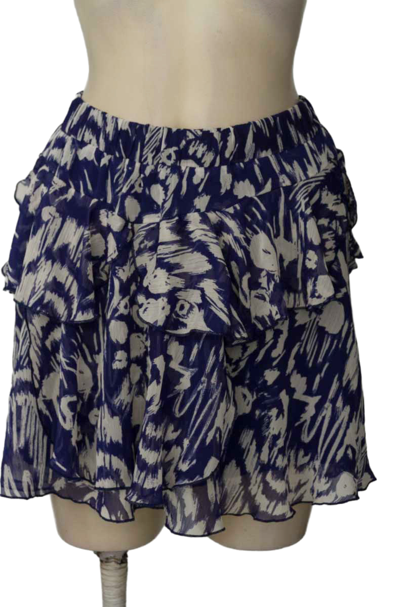 Falda color Azul - Zara