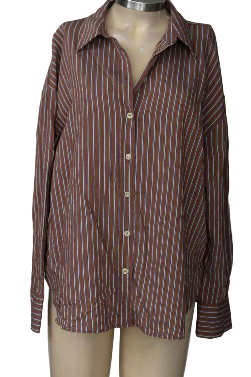 Blusa color Café - Zara