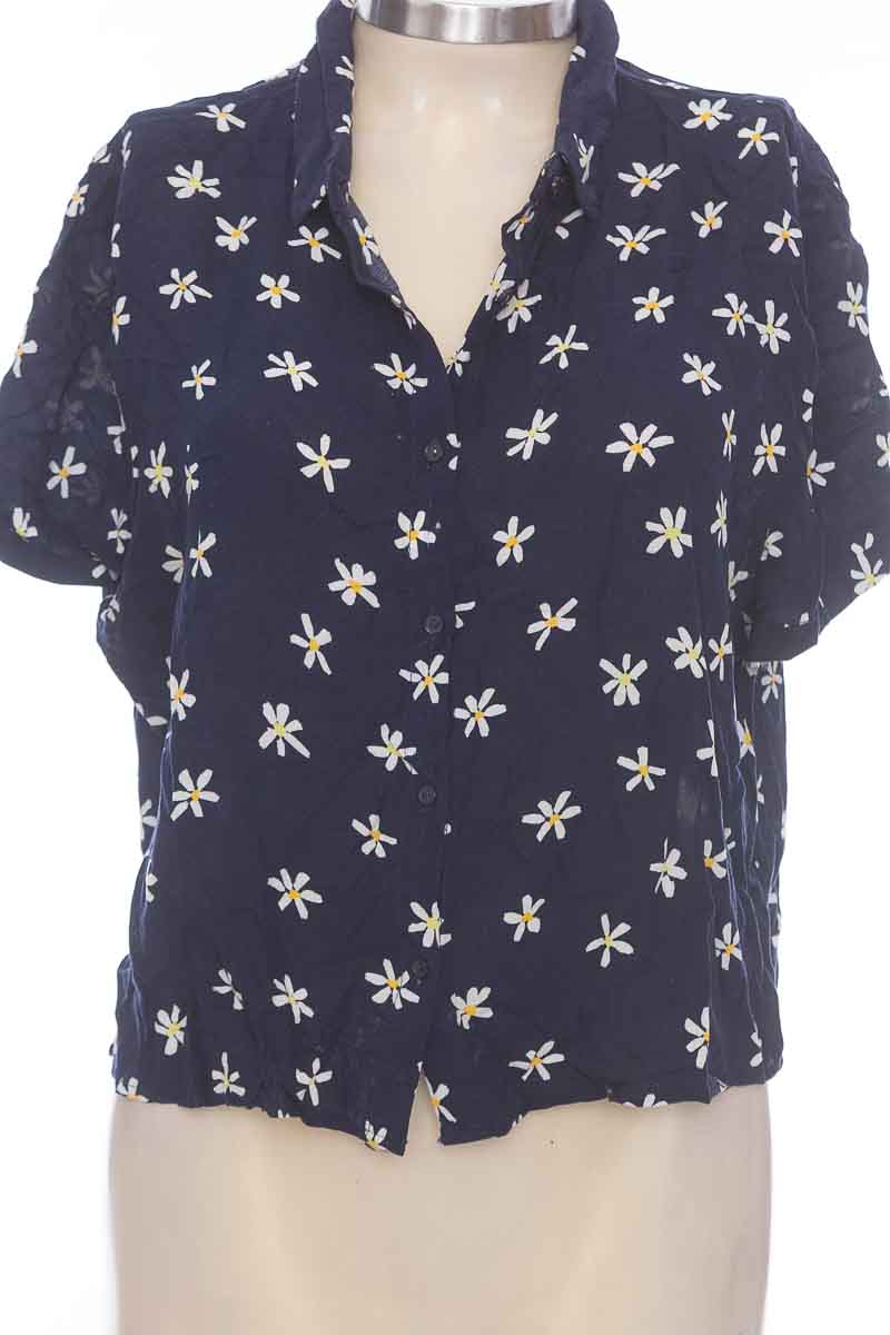 Blusa color Azul - Pull & Bear