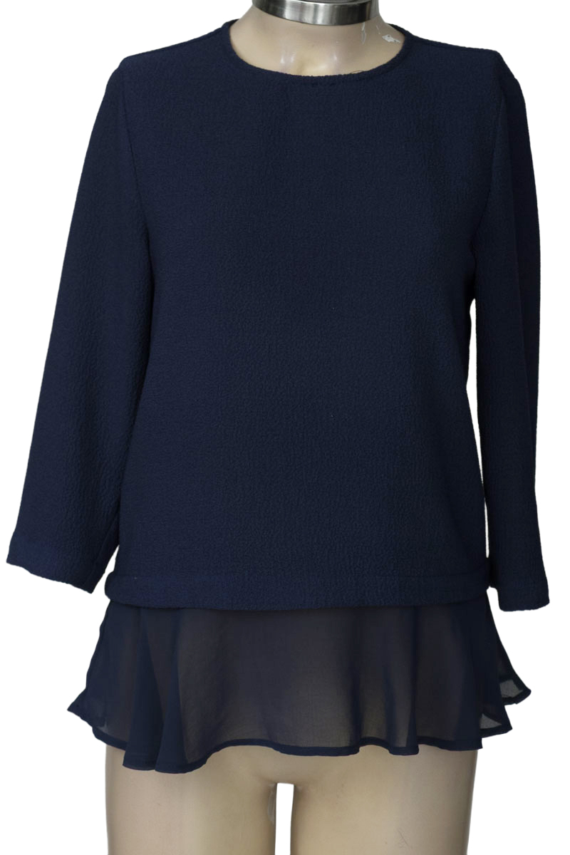 Blusa color Azul - Zara