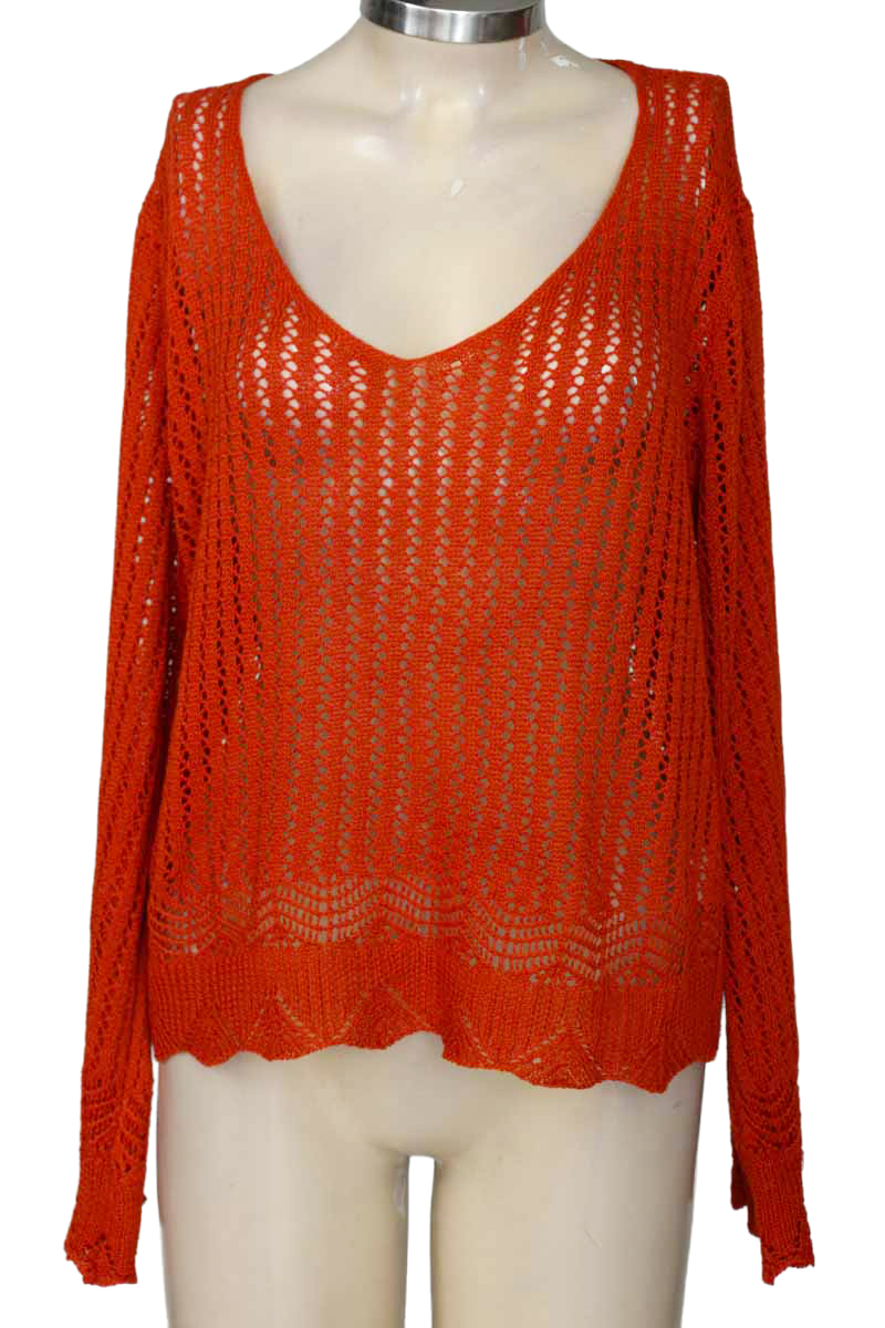 Sweater color Naranja - Closeando