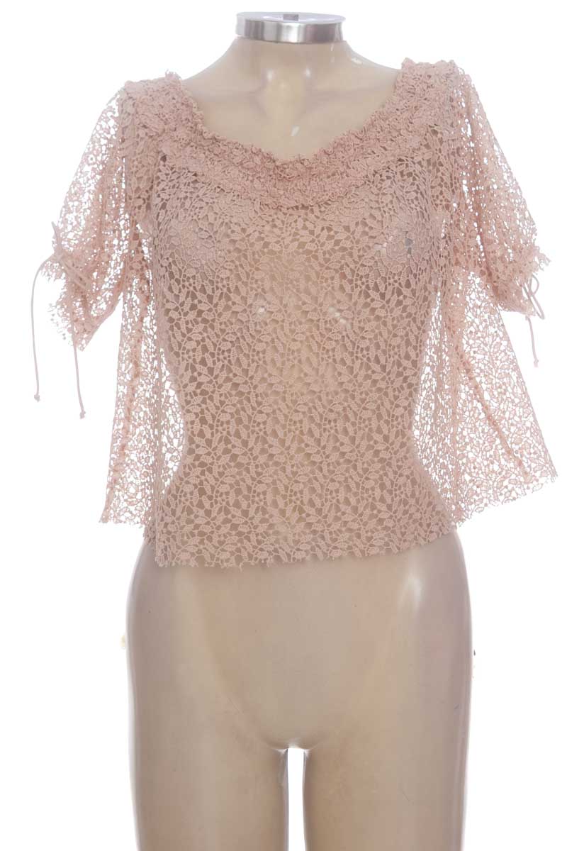 Top / Camiseta color Beige - Zara