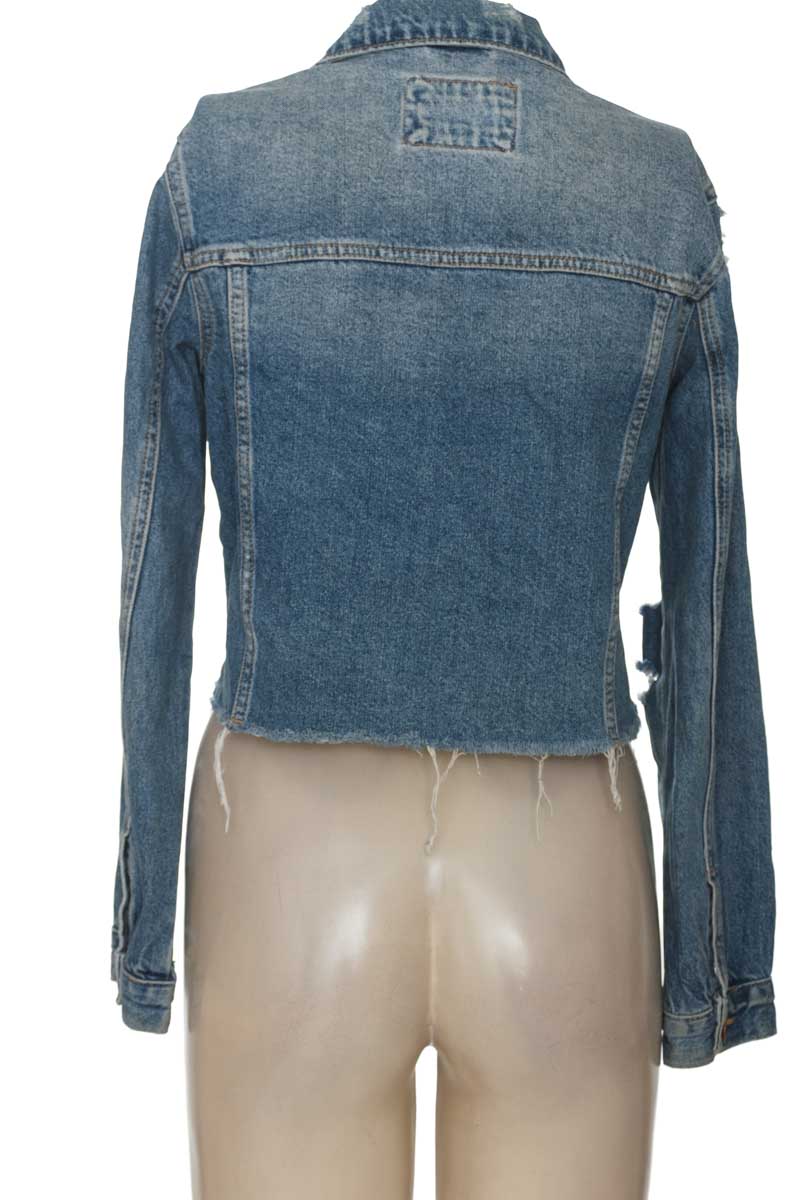 Chaqueta / Abrigo color Azul - Forever 21