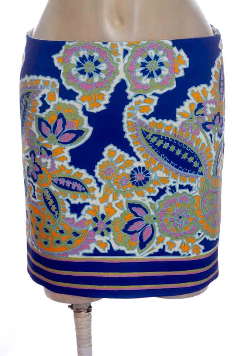 Falda color Azul - Zara