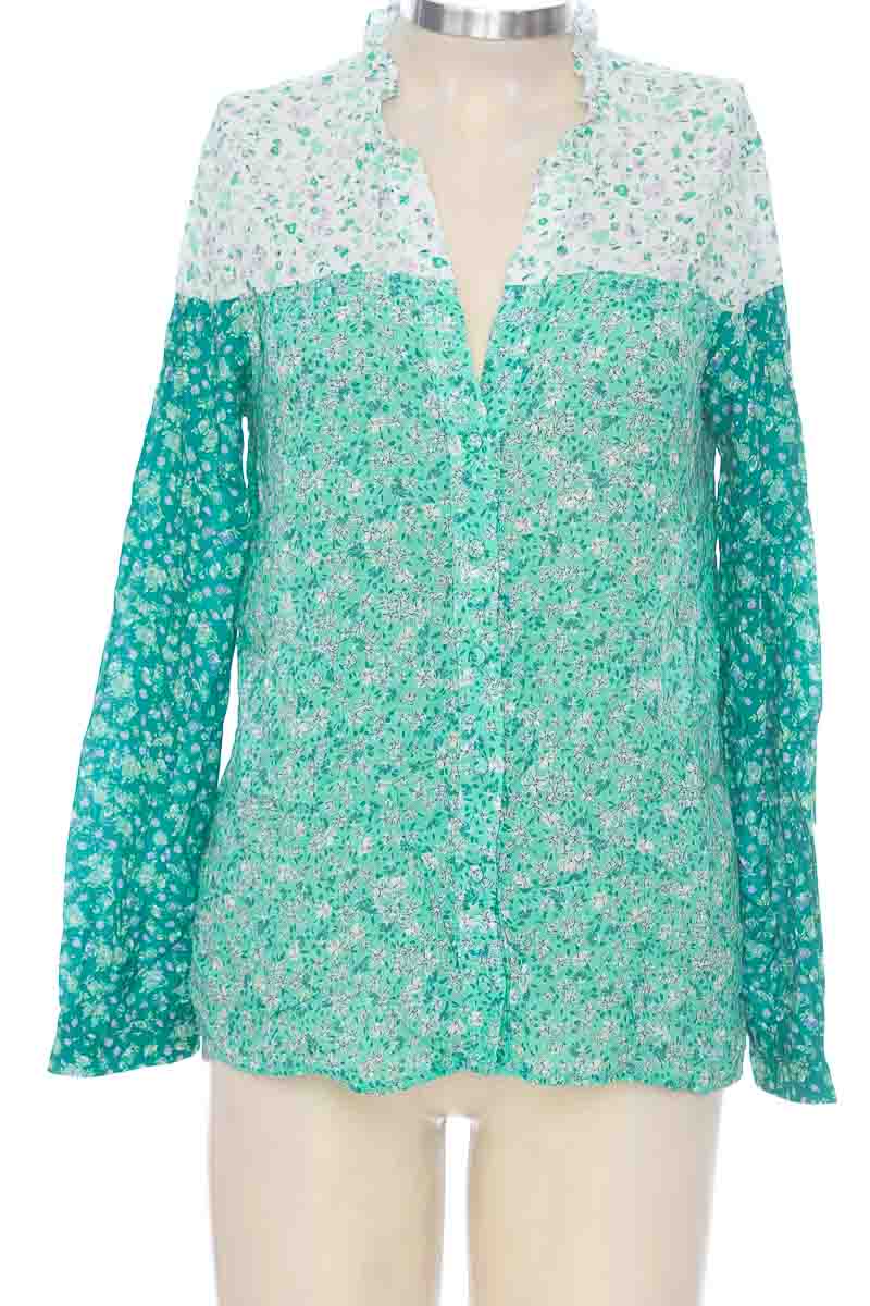 Blusa color Aguamarina - Zara