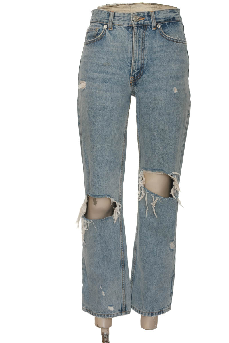 Pantalones color Azul - Zara