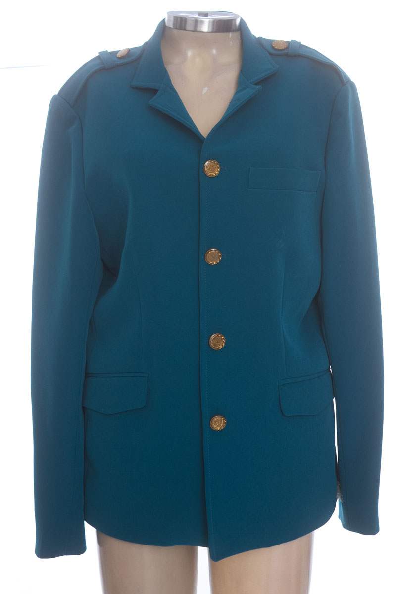Chaqueta / Abrigo color Azul - Sulma Arizala