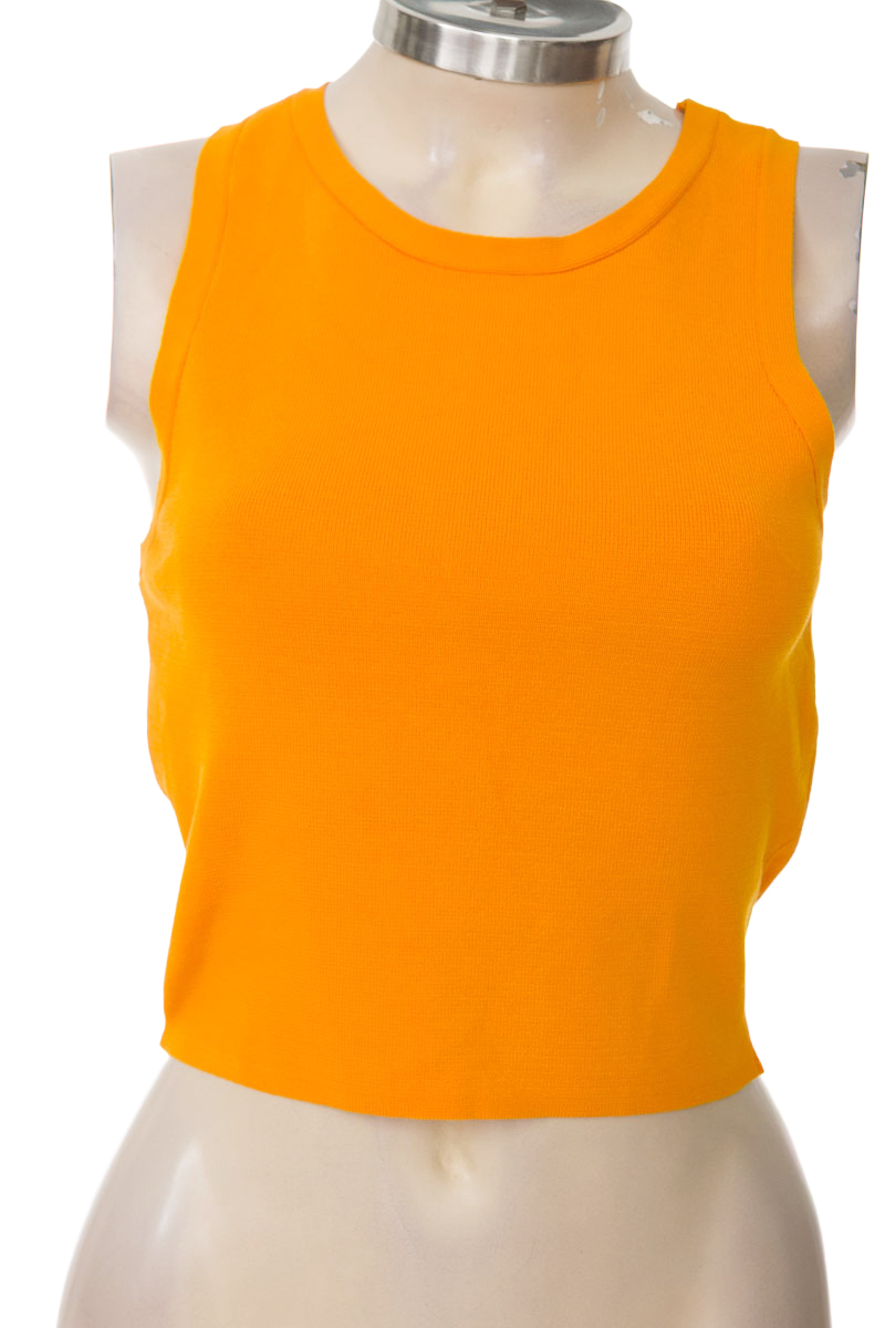 Top / Camiseta color Naranja - Zara