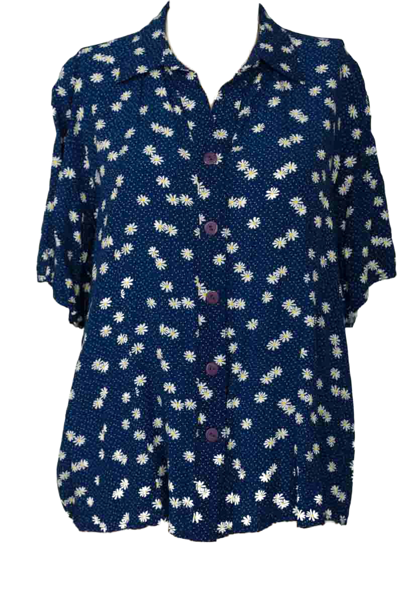 Blusa color Azul - Galleris