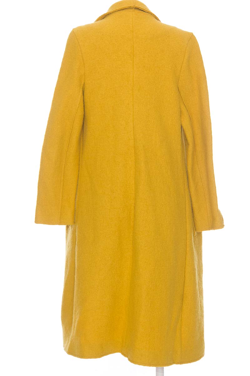 Manteau Zara Texturé Couleur Moutarde - Taille S, Neuf Avec étiquettes