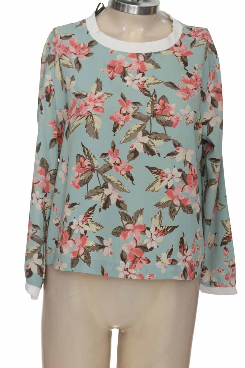 Blusa color Aguamarina - Forever 21
