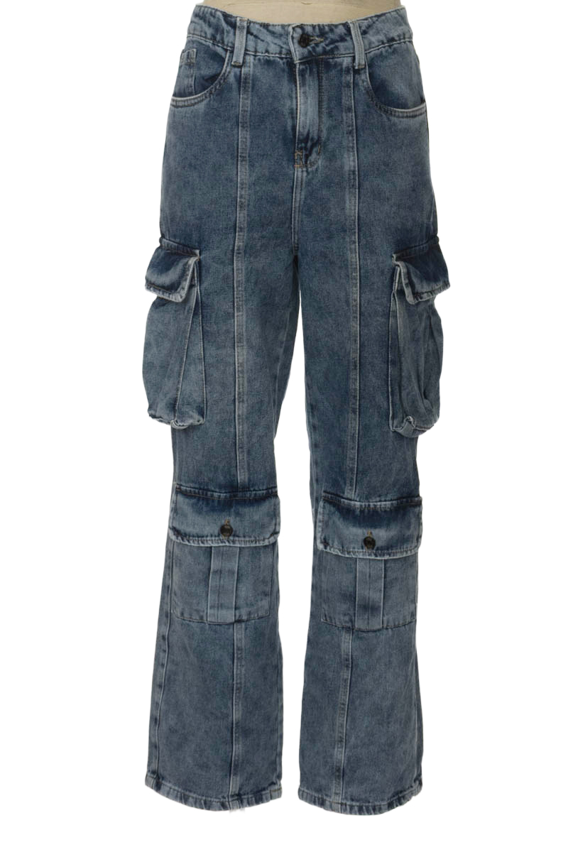 Pantalones color Azul - Meraki