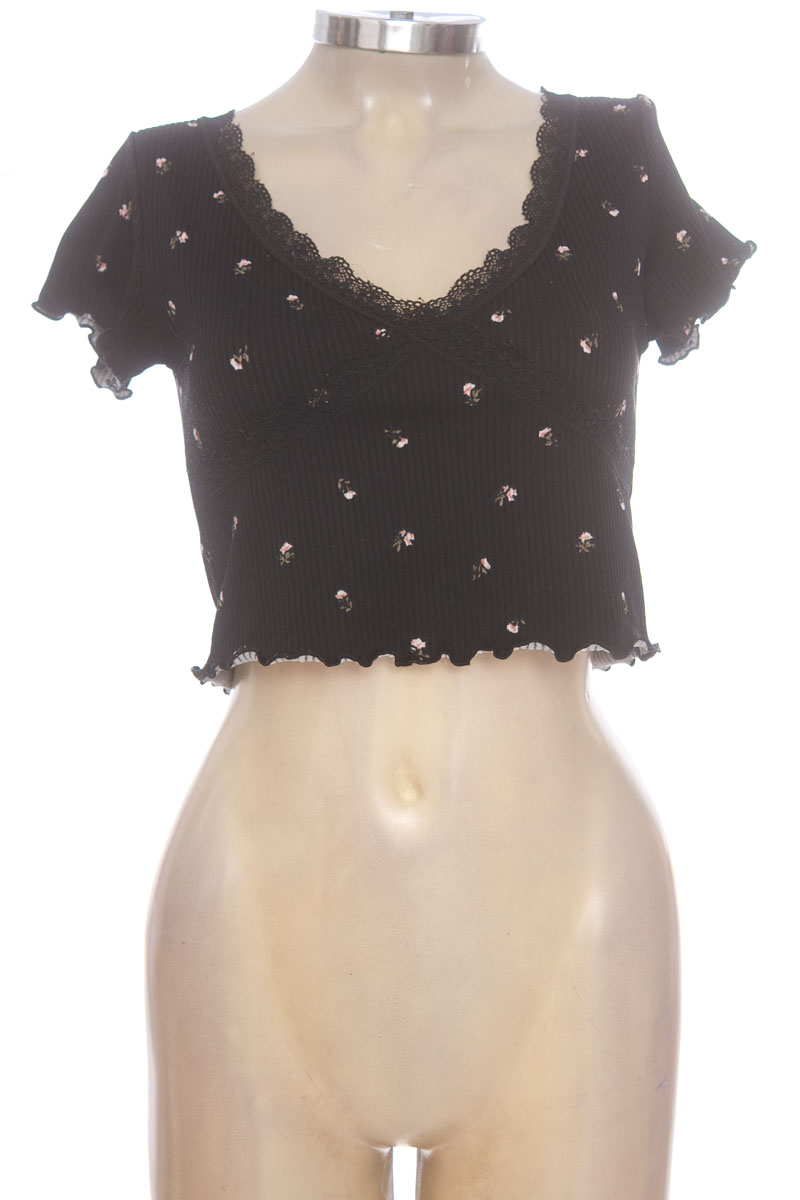 Top / Camiseta color Negro - H&M
