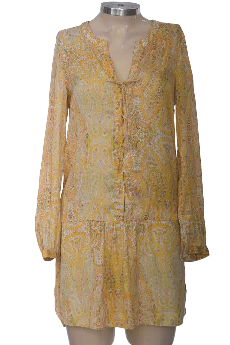 Vestido / Enterizo color Amarillo - Zara