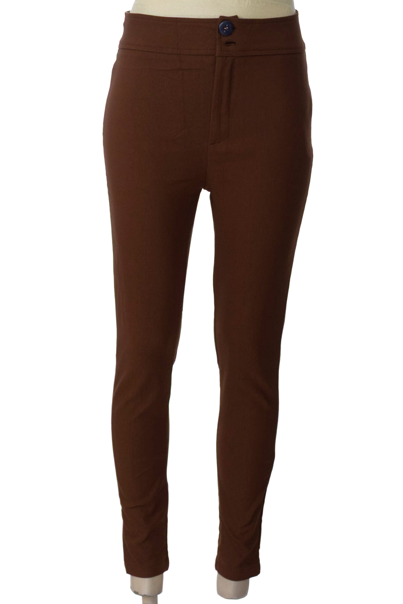 Pantalones color Café - ELA