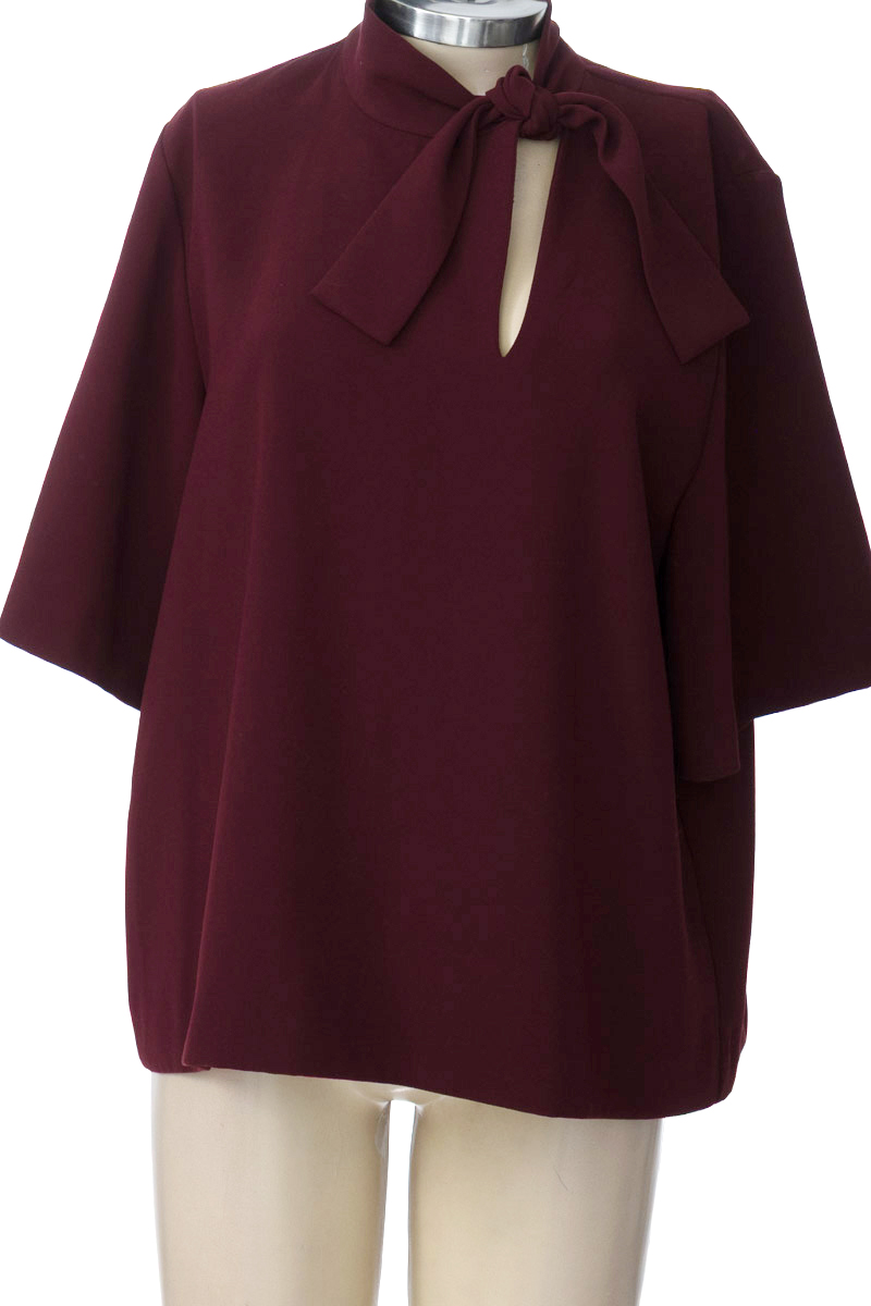 Blusa color Vinotinto - Zara