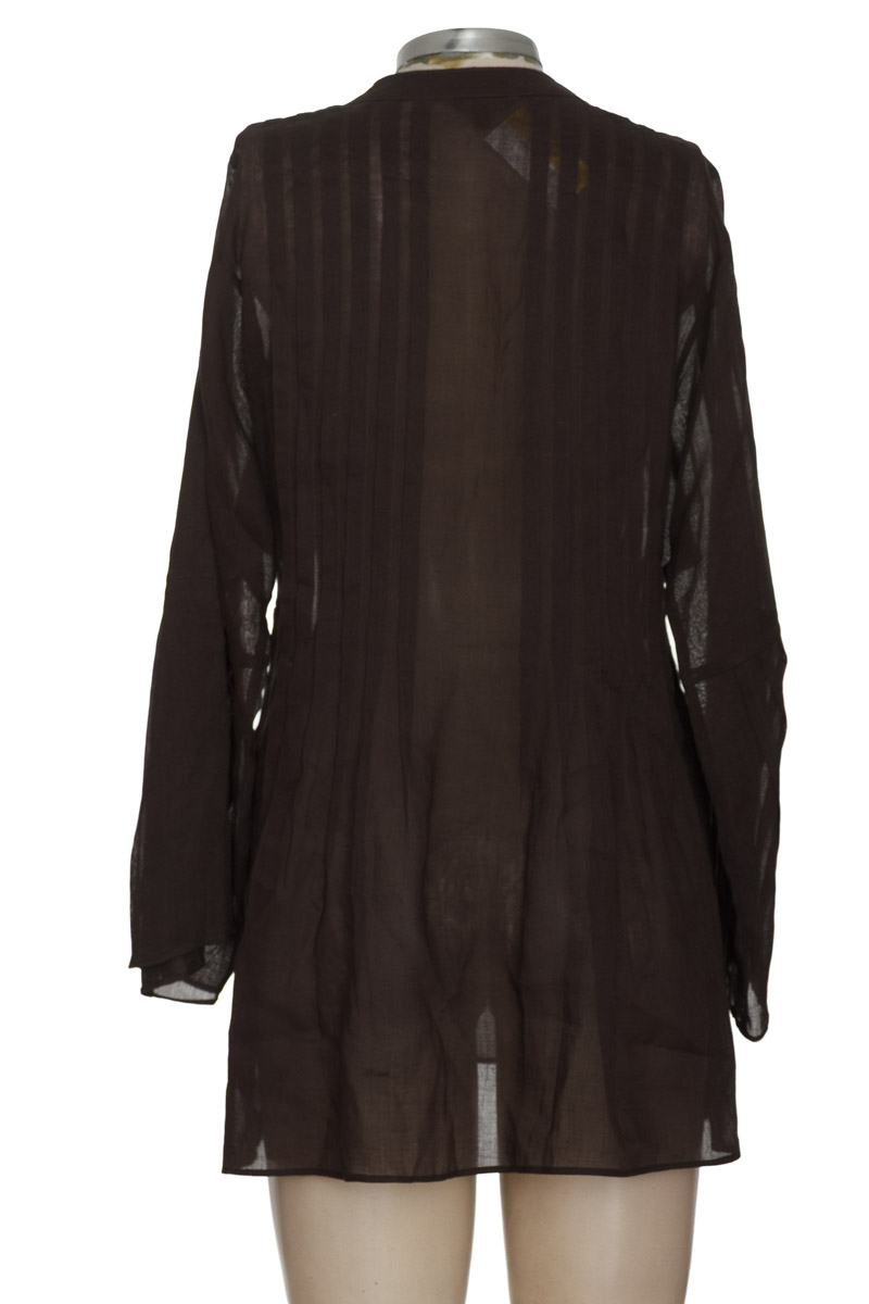 Blusa color Café - Massimo Dutti