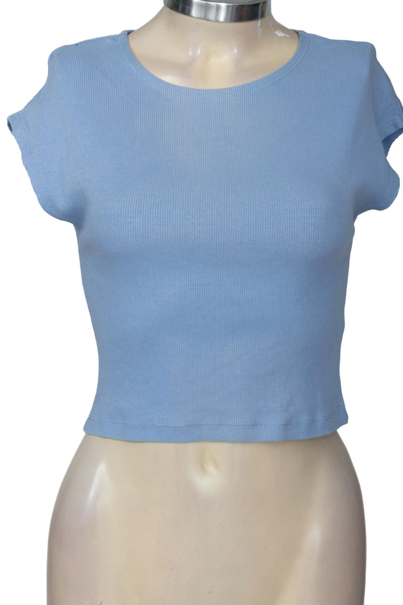 Top / Camiseta color Azul - Stradivarius
