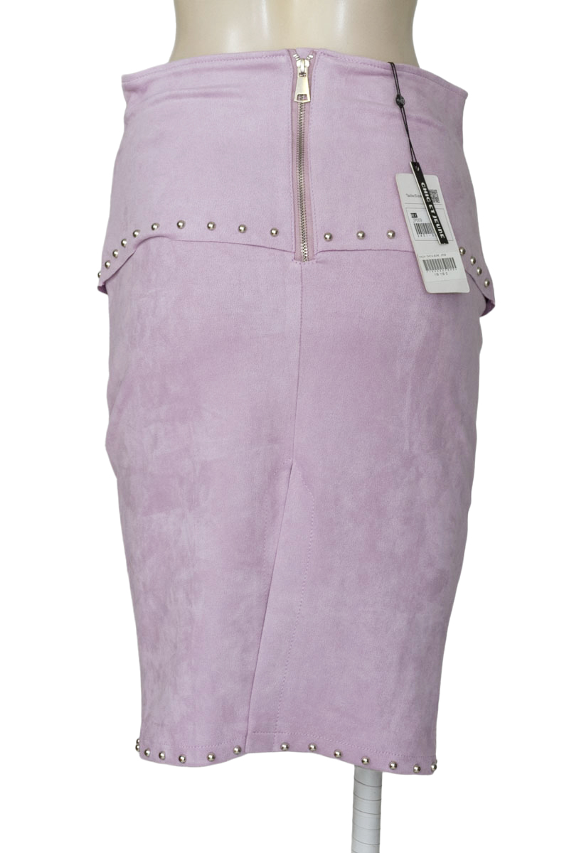 Falda color Lila - Chic & Jeune Paris