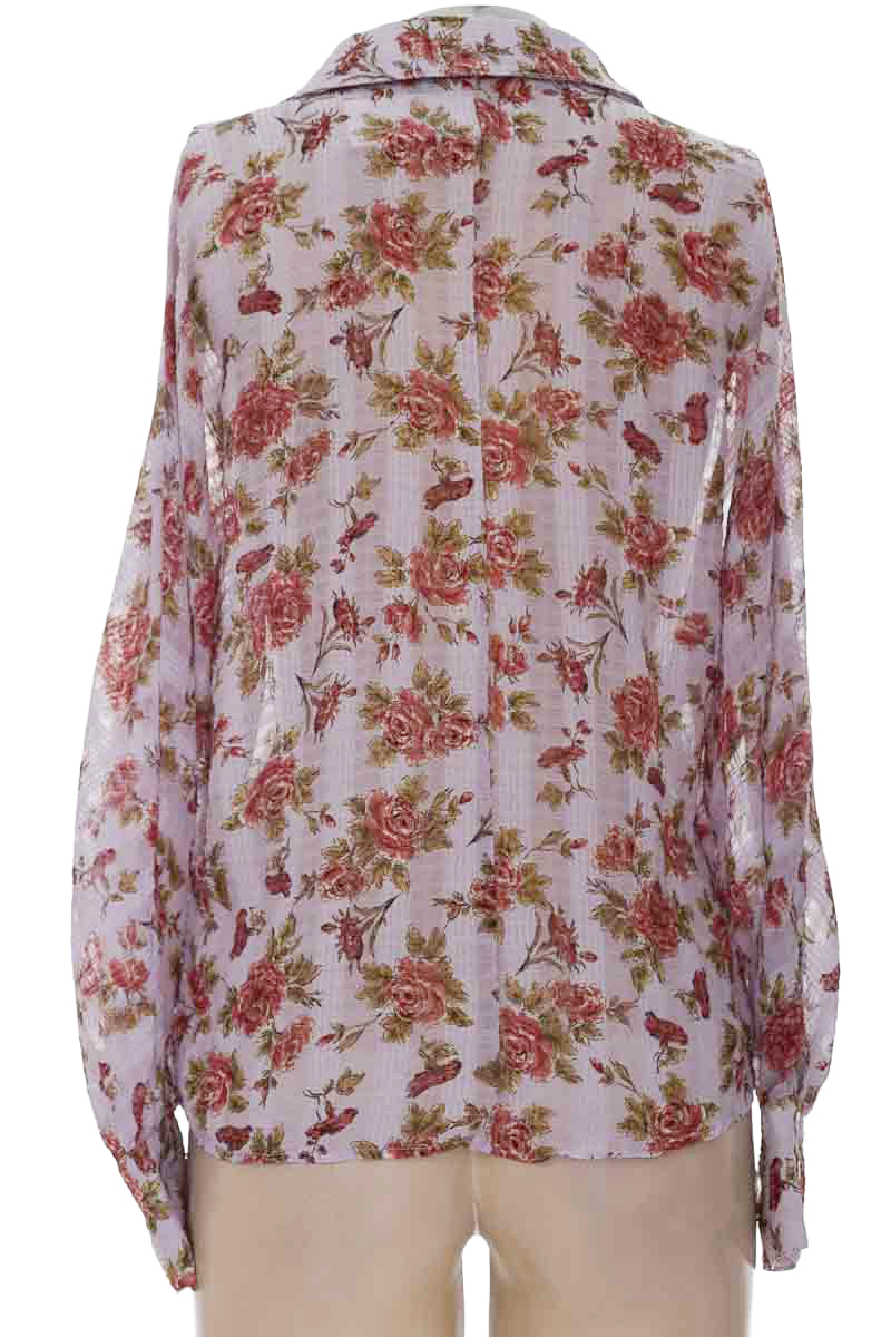 Blusa color Lila - Zara