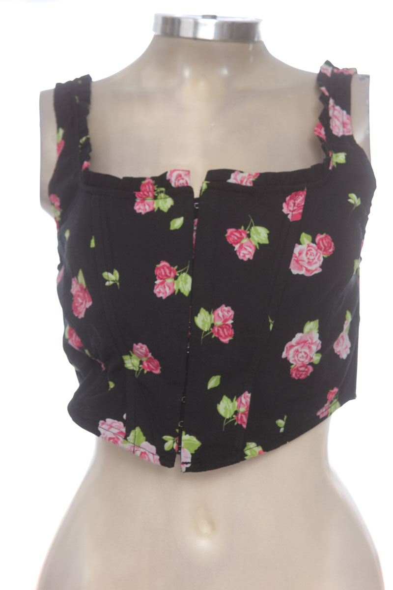 Top / Camiseta color Negro - Stradivarius
