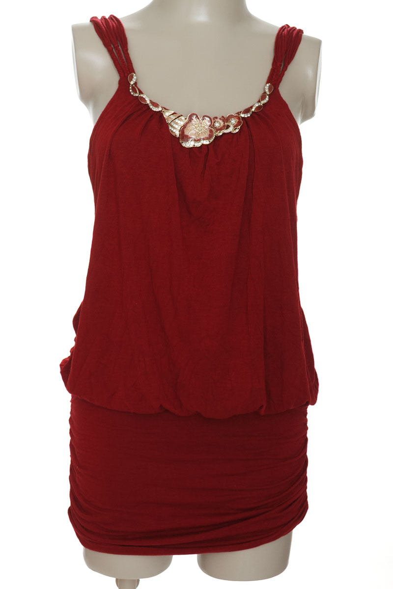 Vestido / Enterizo color Vinotinto - Love & Love