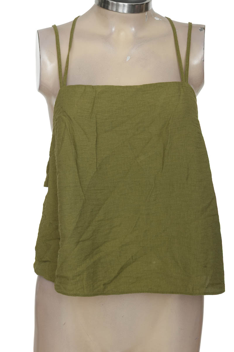 Top / Camiseta color Verde - Topshop