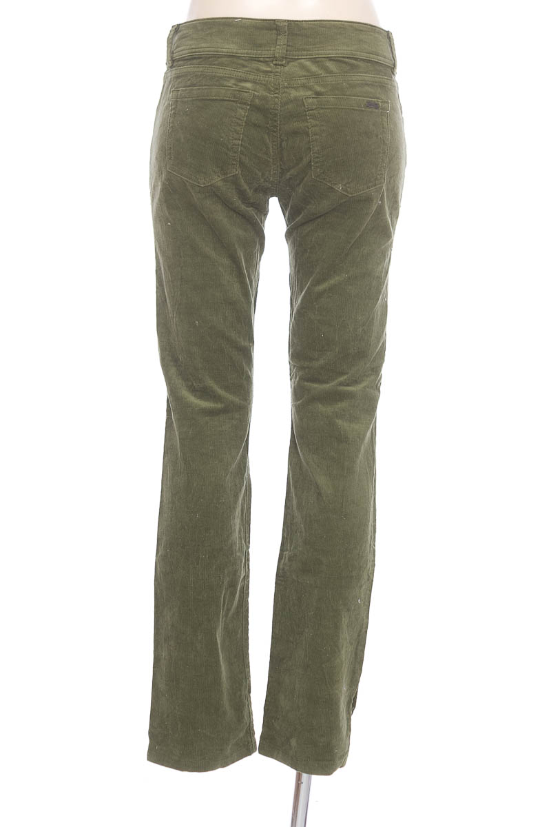 Pantalon De Pana Hombre Pantalu00f3n De Sarga Regular Fit Verde