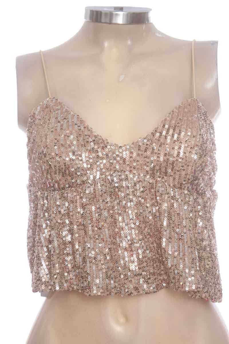Top / Camiseta color Beige - ELA