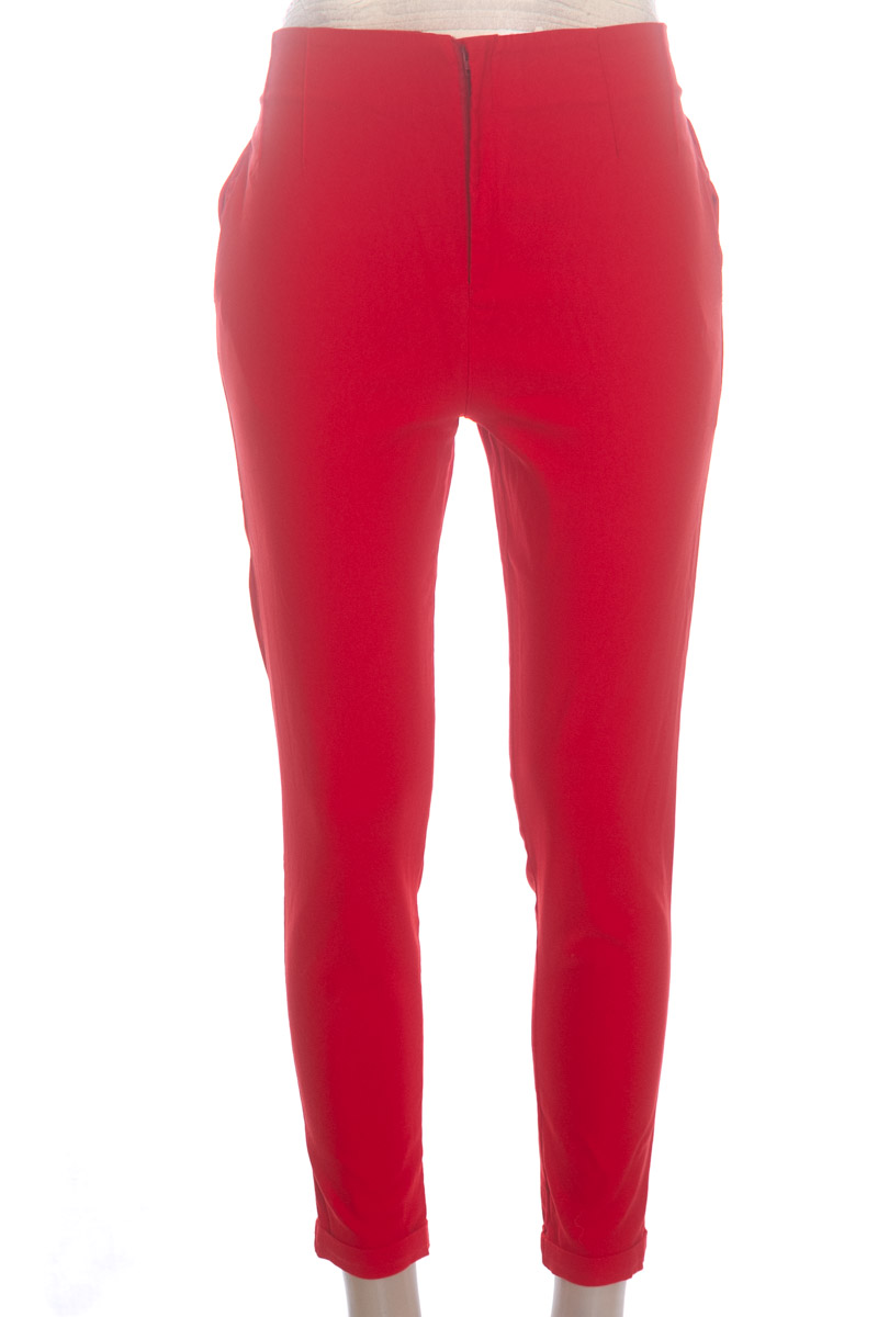 Pantalones color Rojo - Zohet