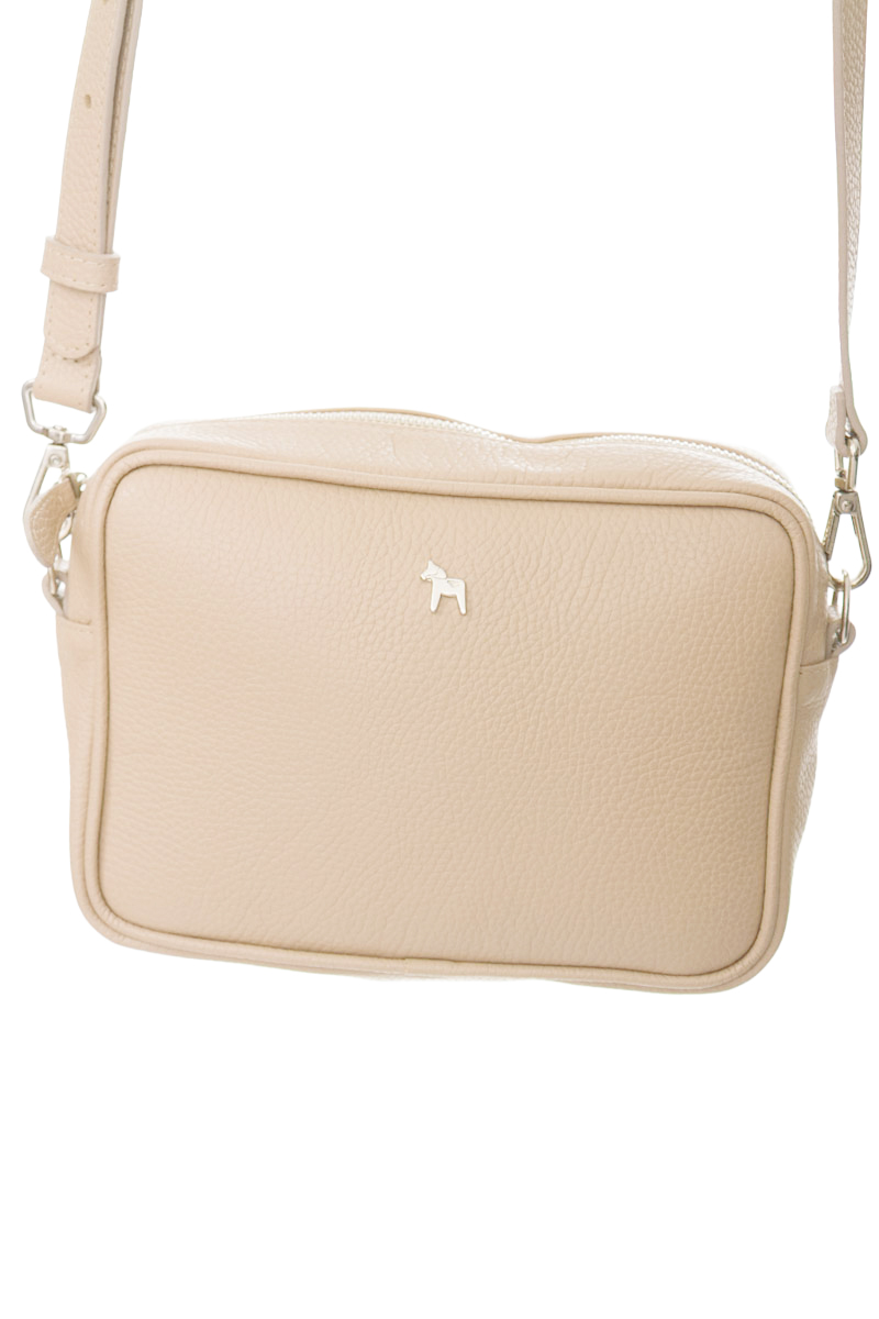 Cartera / Bolso / Monedero color Beige - Huitaca leather