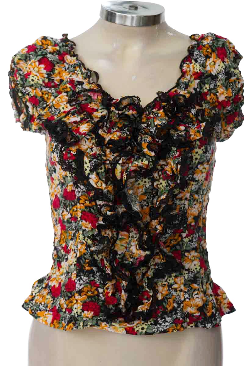 Blusa color Estampado - Mocha