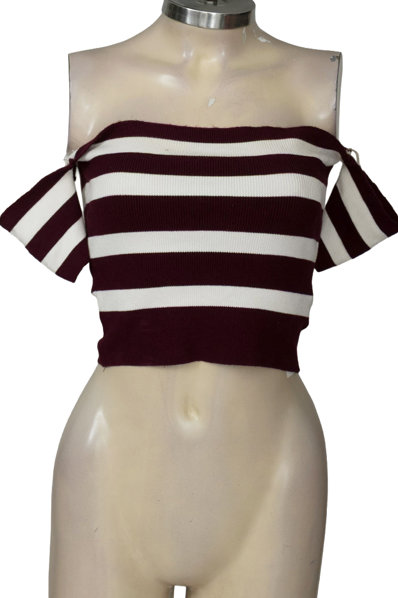 Top / Camiseta color Vinotinto - Forever 21