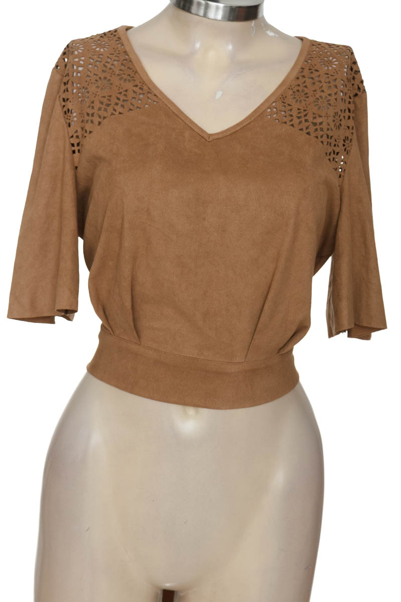 Blusa color Café - LA CATTLEYA