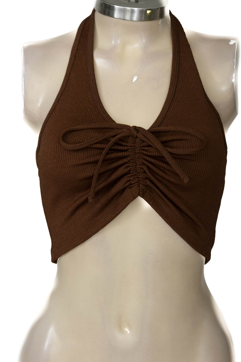 Top / Camiseta color Café - Divided by H&M