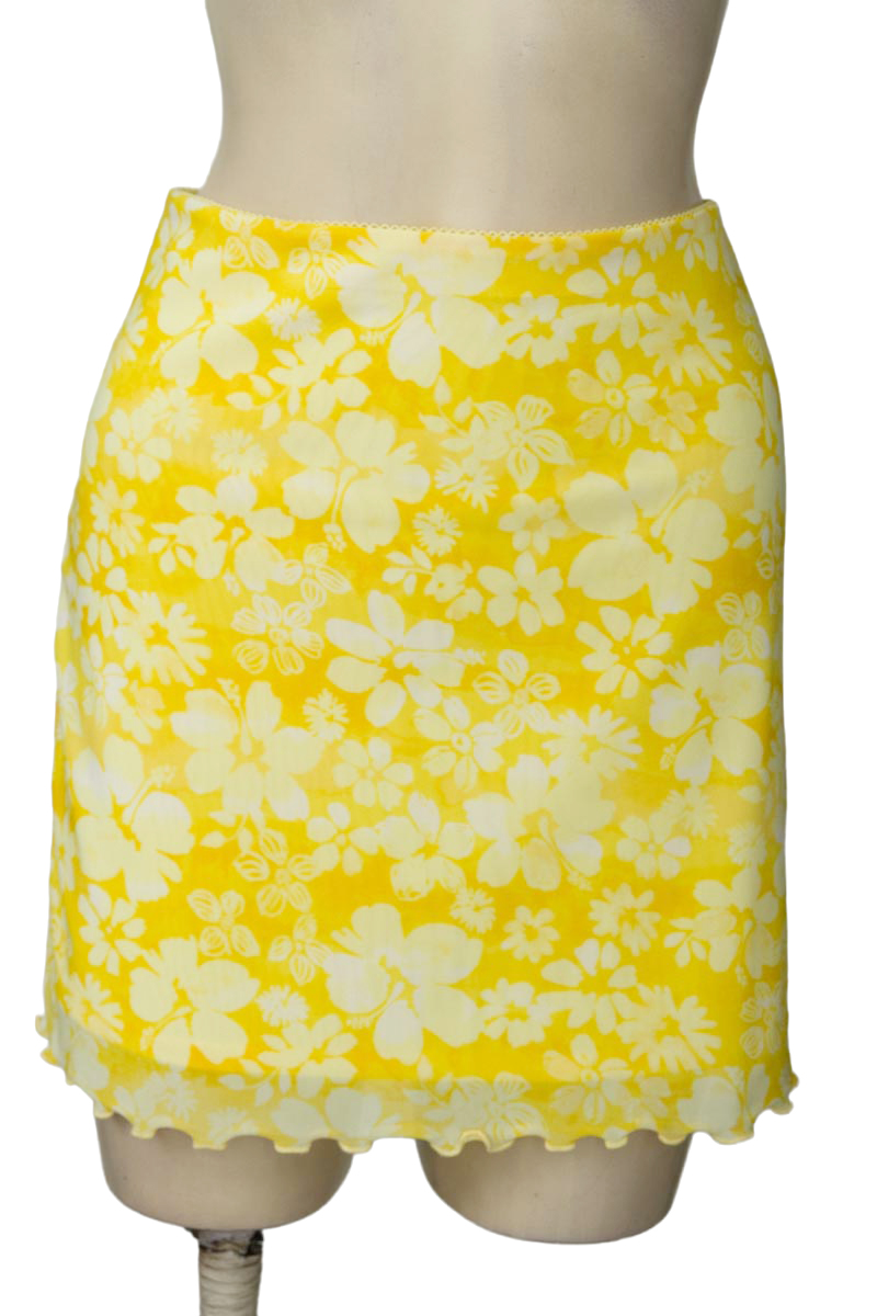 Falda color Amarillo - Forever 21