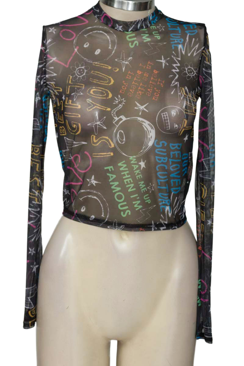 Top / Camiseta color Negro - Real Human