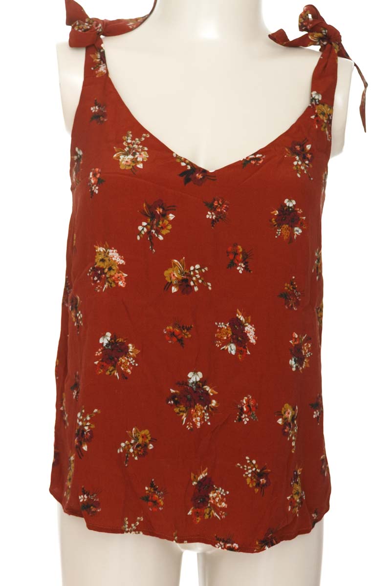 Top / Camiseta color Café - NAF NAF
