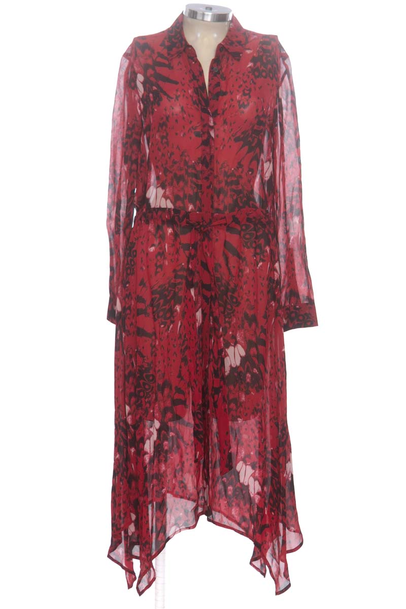 Vestido / Enterizo color Rojo - ALLSAINTS