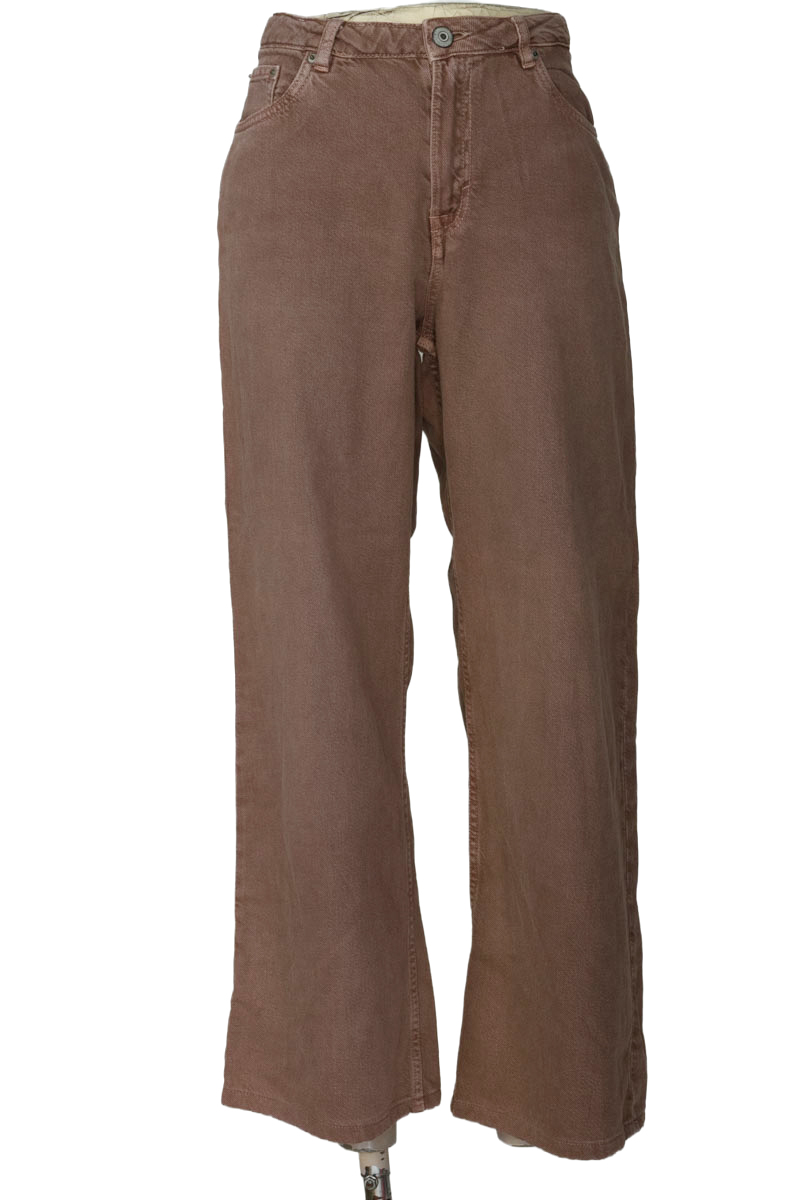 Pantalones color Café - Pull & Bear