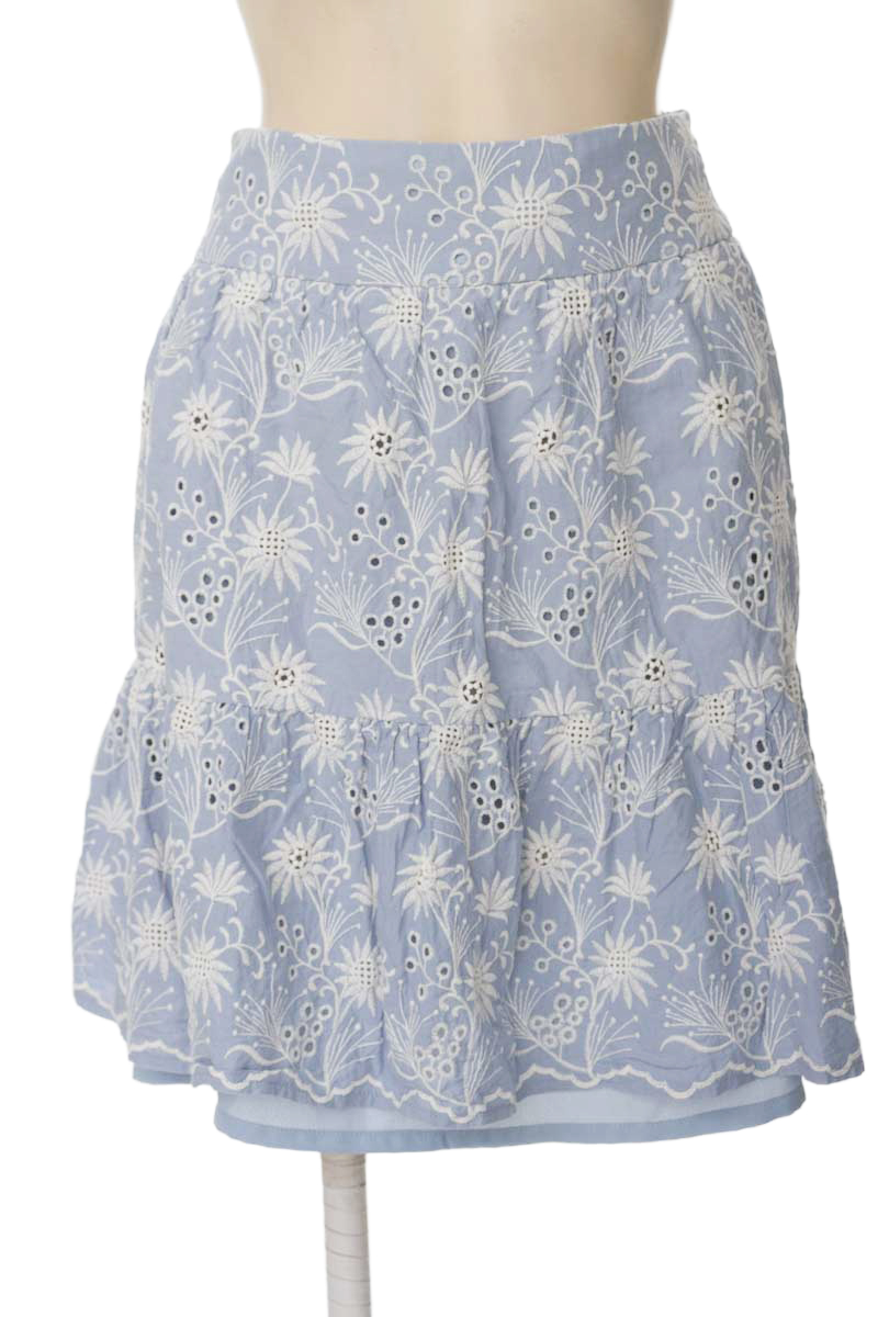 Falda color Azul - Julio