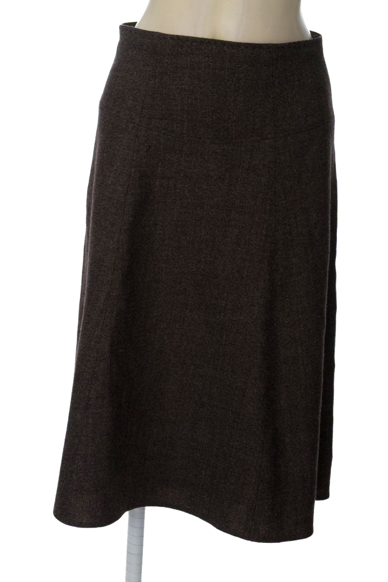 Falda color Café - Elie Tahari